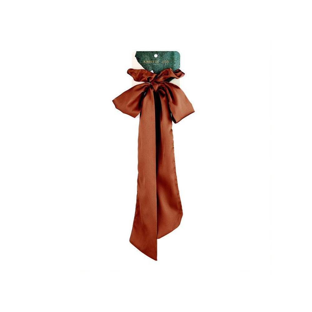 Kristin Ess Scrunchie + Scarf Set - Rust | Target