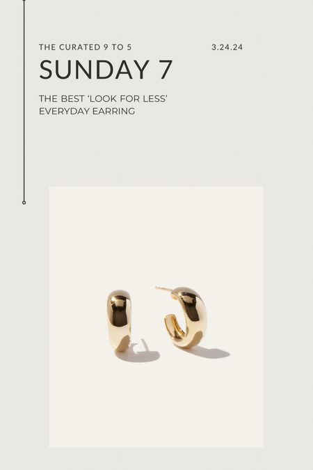Gold earrings, everyday earrings, gold jewelry

#LTKworkwear #LTKfindsunder50 #LTKstyletip