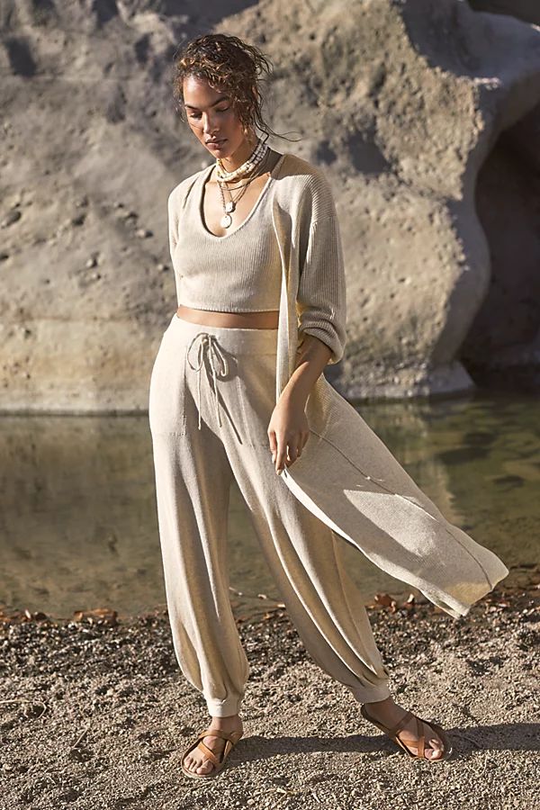 Living In This Sweater Set by Free People, Natural, L | Free People (Global - UK&FR Excluded)