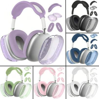 Compatible With Airpods Max Case Cover(2024/2020),Anti-Scratch Ear Pad Case Cover/Ear Cups Cover/Headband Cover Compatible With Airpods Max(USB-C/Ligh | SHEIN