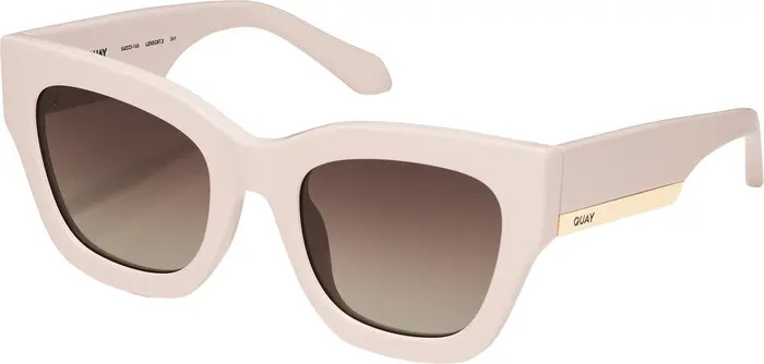 QUAY By the Way 46mm Square Sunglasses | Nordstrom | Nordstrom
