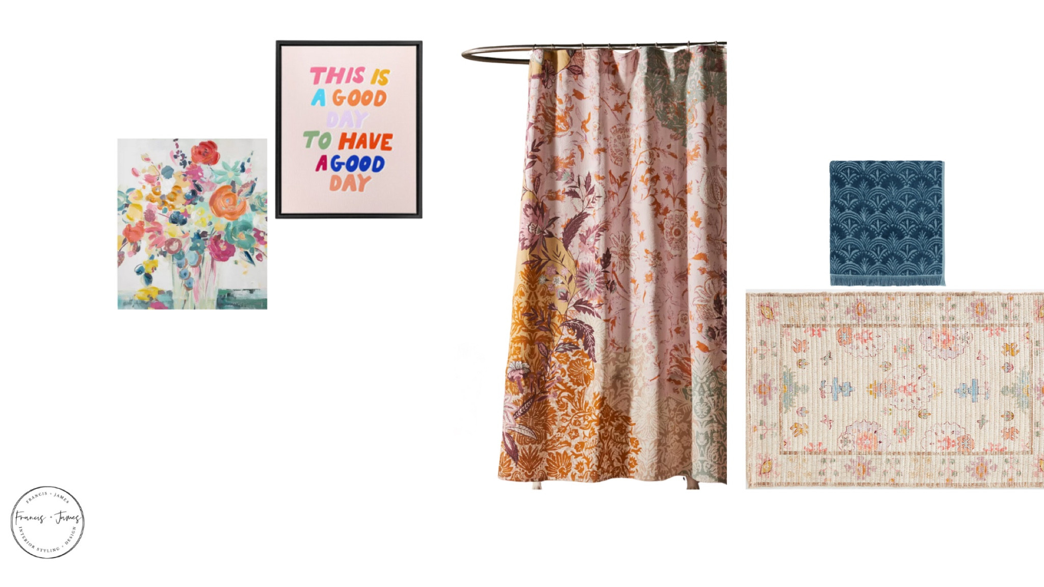 Pink Bathroom, Anthropologie shower curtain, shower curtain, floral art, pink bath mat, bathroom refresh, girls bathroom

#LTKStyleTip #LTKHome #LTKKids