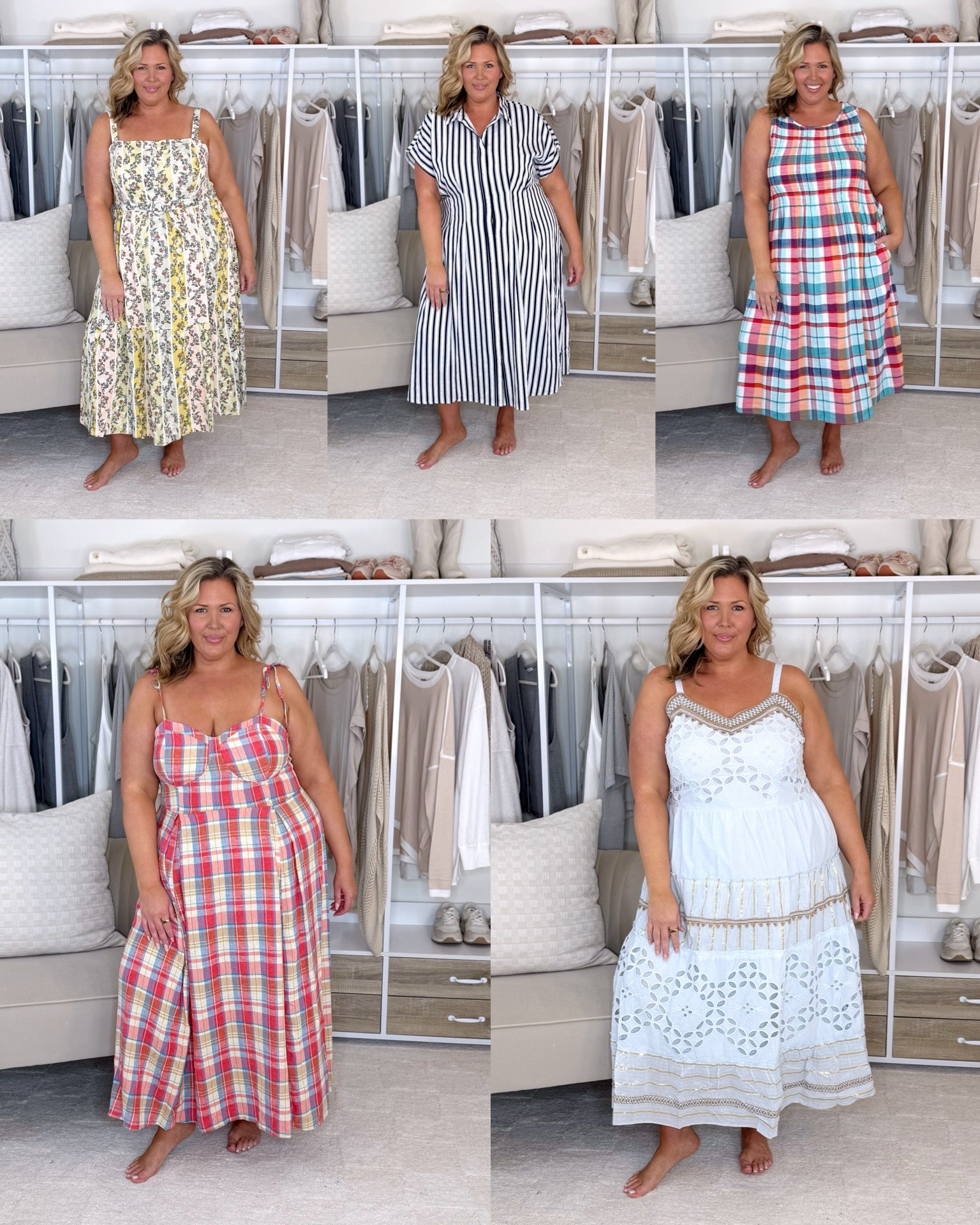Everything is a 2X except the two plaid dresses are a 1X. Plus size, dresses, kohls, apron belly, mom life, summer fashion, outfit inspo

#LTKSeasonal #LTKMidsize #LTKPlusSize