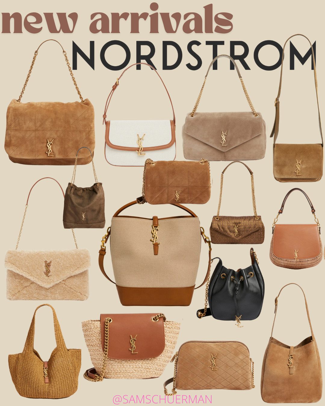 NEW arrivals at Nordstrom: YSL edition 

 #LTKdayinmylife #LTKootd #LTKSeasonal