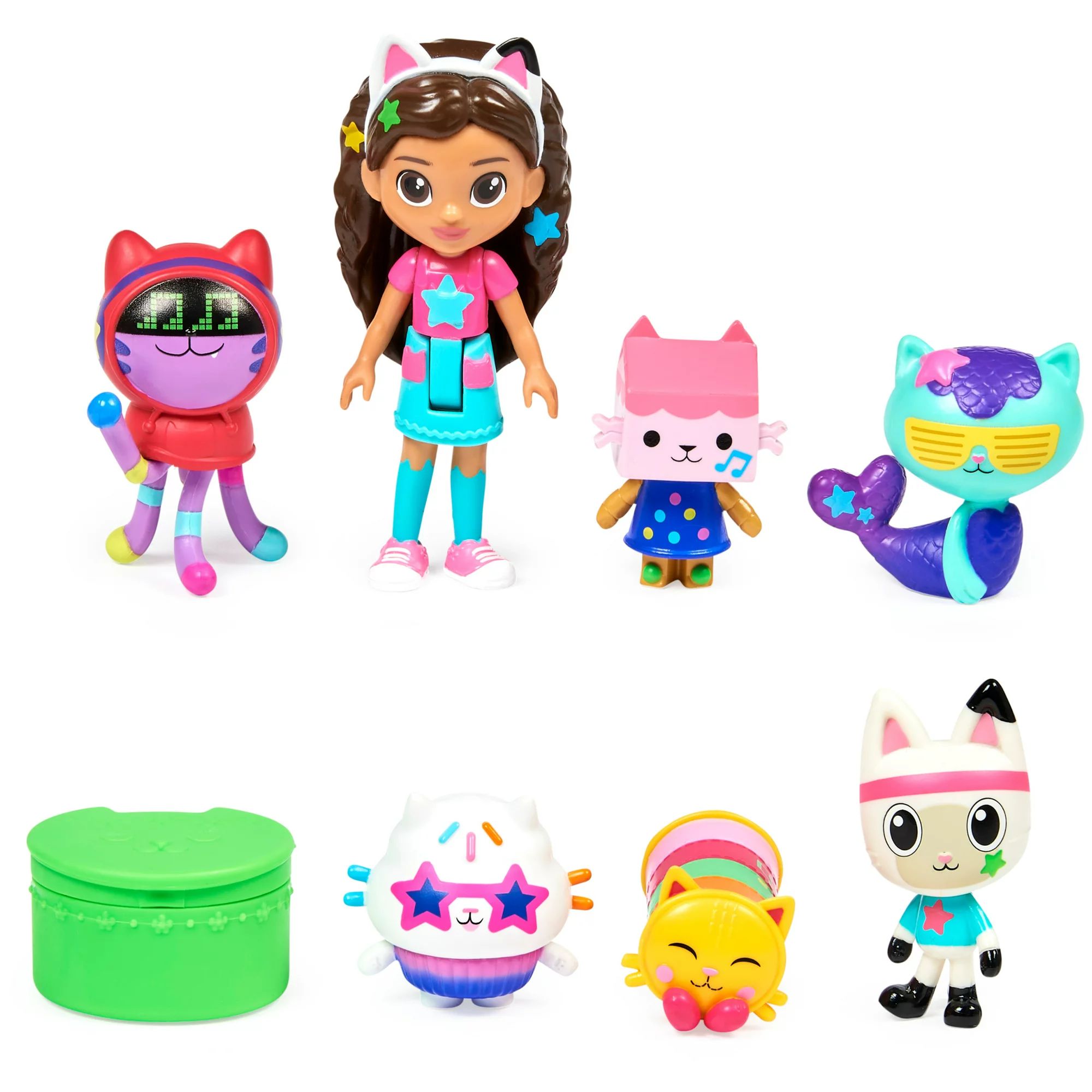 Gabby’s Dollhouse, Dance Party Figure Set of Collectible Toys | Walmart (US)
