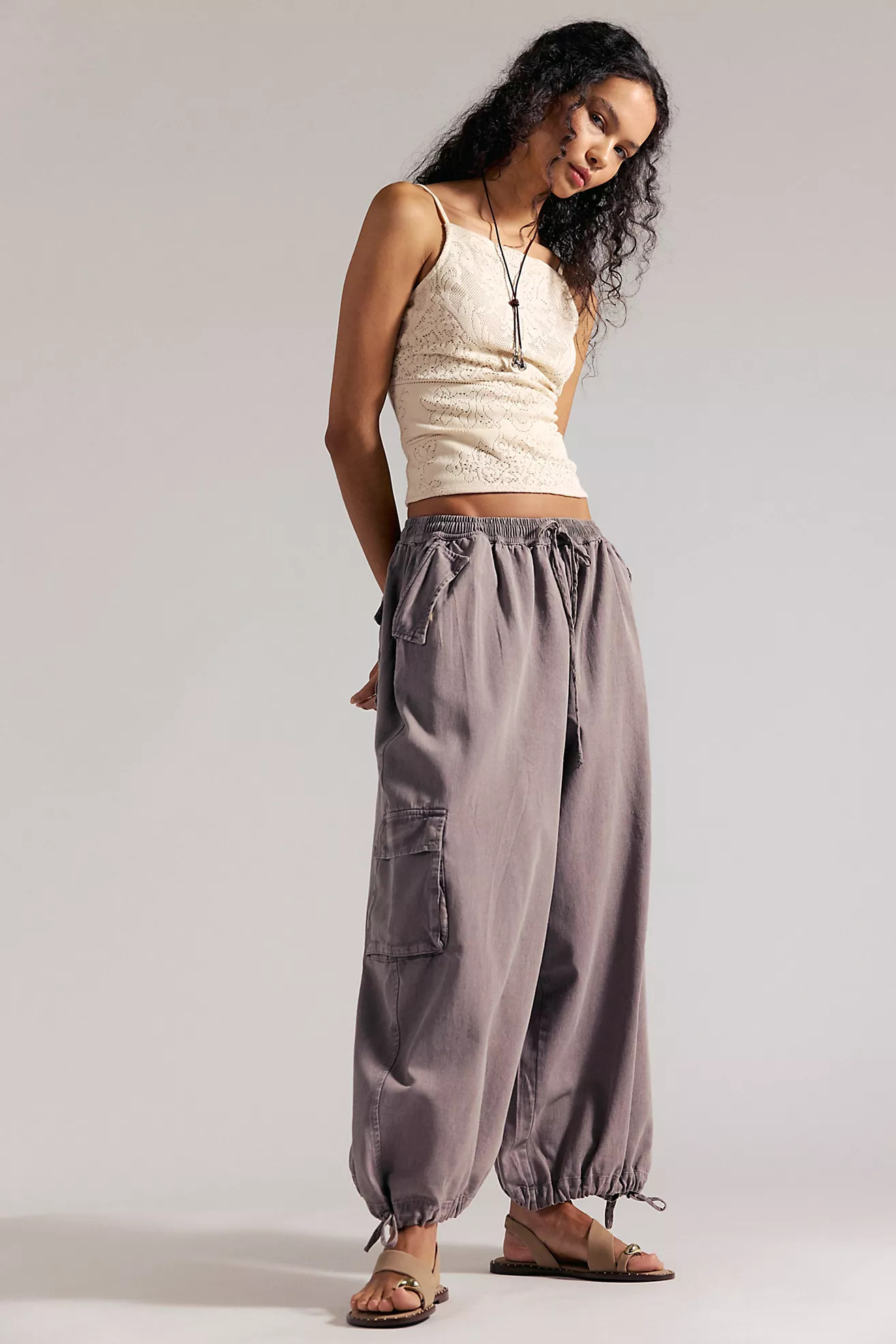 Bobbi Pull-On Cargo Trousers | Free People (Global - UK&FR Excluded)