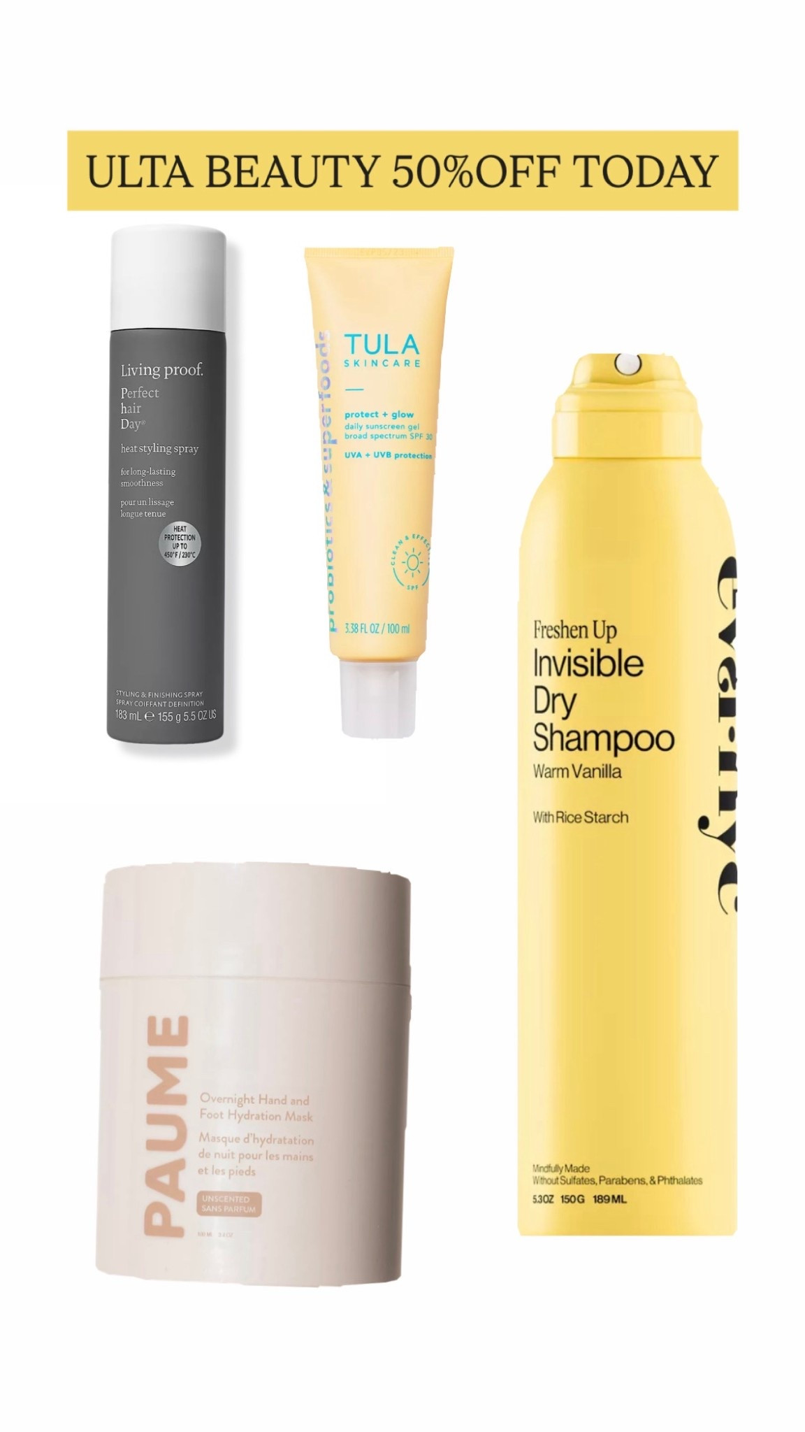 50% off deals worth snagging today 

#LTKOver40 #LTKSaleAlert #LTKBeauty