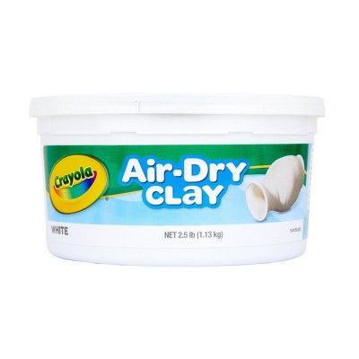 Crayola 2.5lb Air Dry Clay White | Target