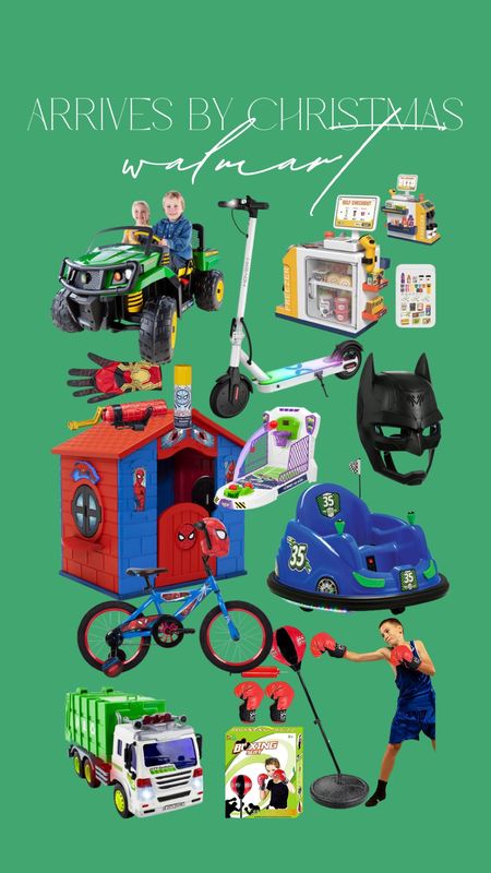 Walmart boys toys that arrive by Christmas 

#LTKHoliday #LTKSeasonal #LTKGiftGuide