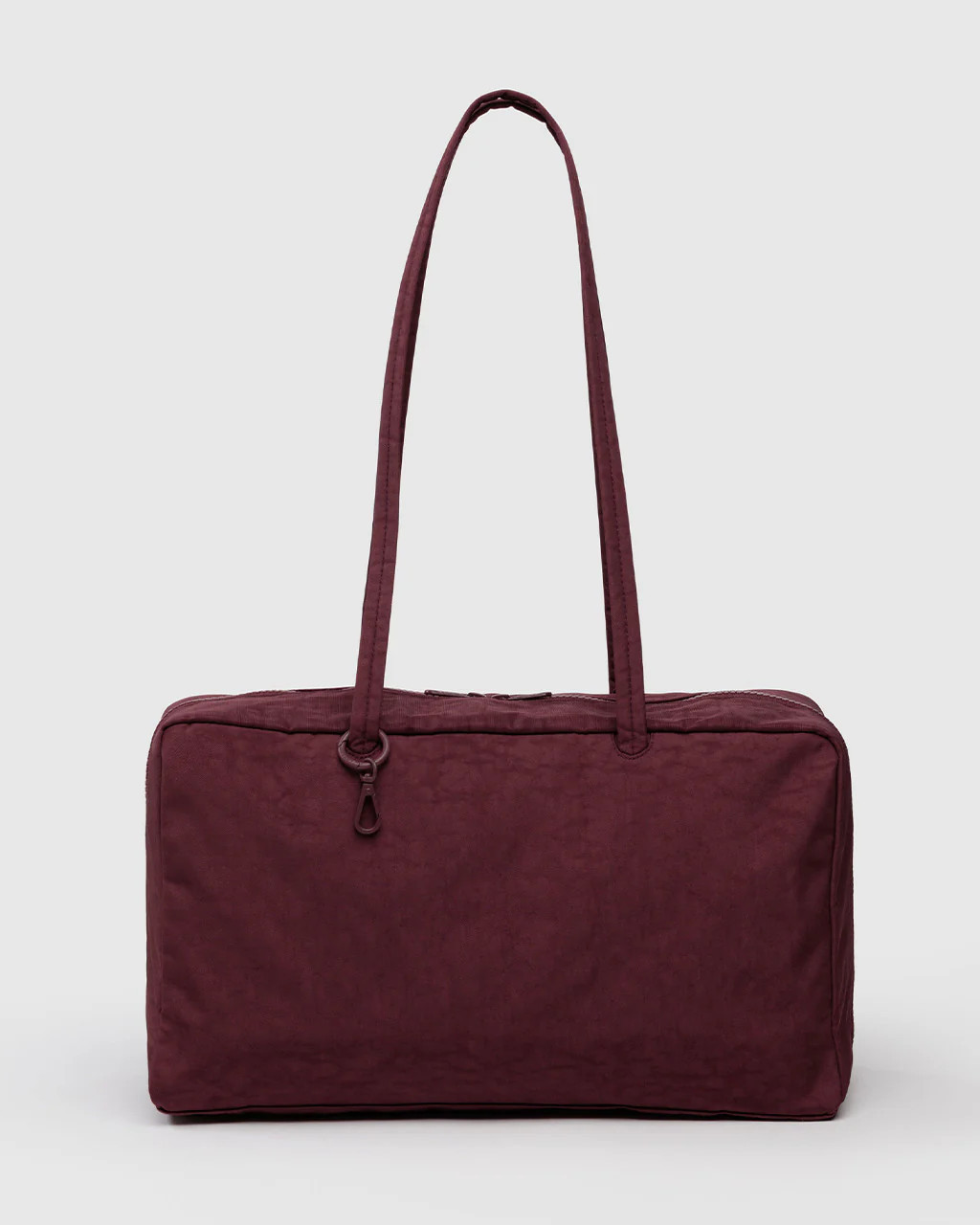 Medium Nylon Bowler Bag - Mahogany | ban.do