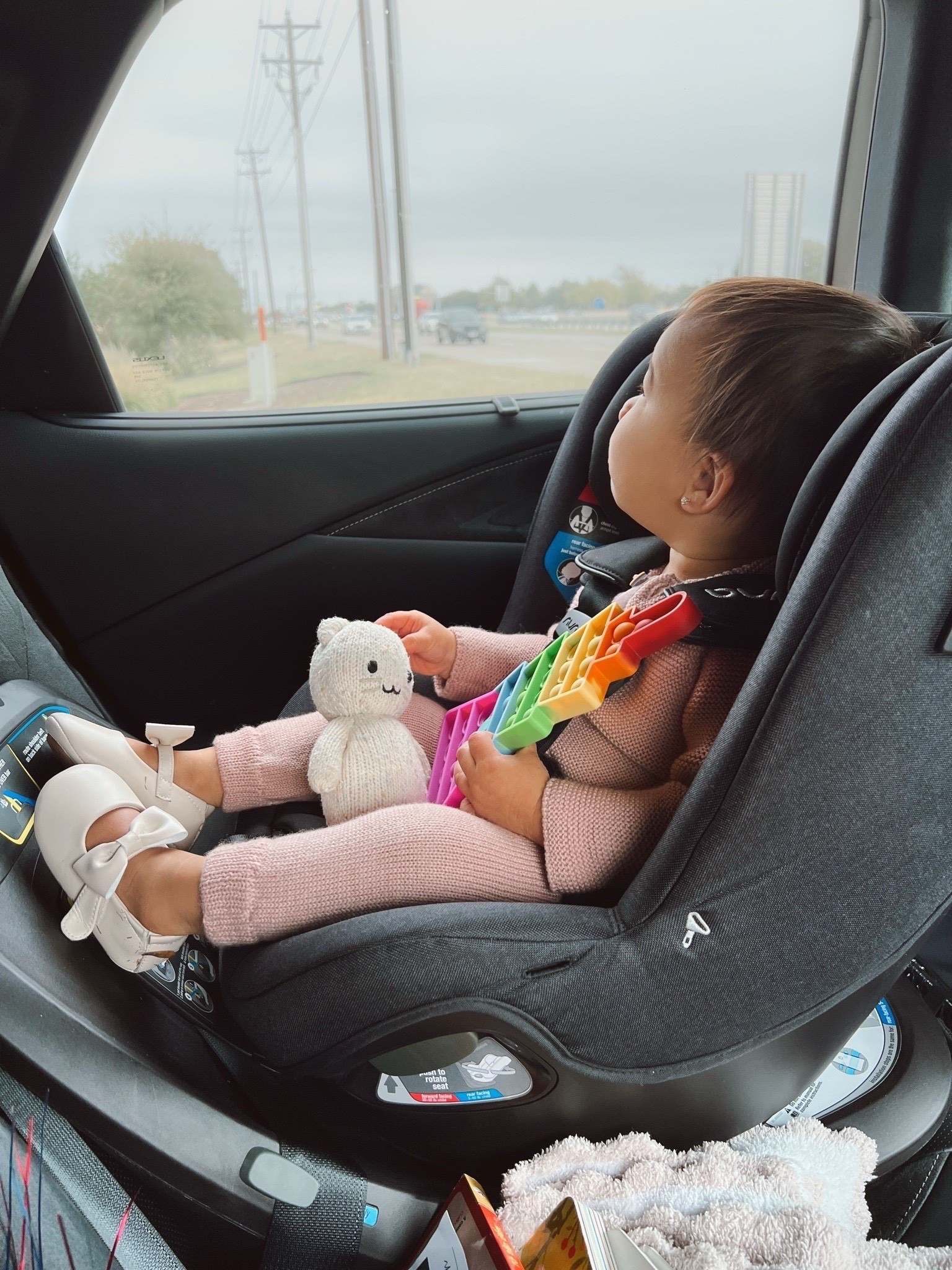 The convertible rotating car seat we got for Em! The Nuna REVV rotates 360 degrees for easy in and out. Can be rear or front facing and adjusts to 10 heights to accommodate growth. We are so happy with this and glad we went with a rotating car seat! 

#LTKBaby #LTKKids