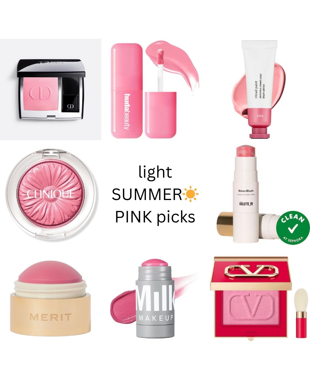 PINK Blushes for LIGHT Summers☀️

#lightsummermakeup #lightsummerblushes #pinkblush

#LTKStyleTip #LTKBeauty