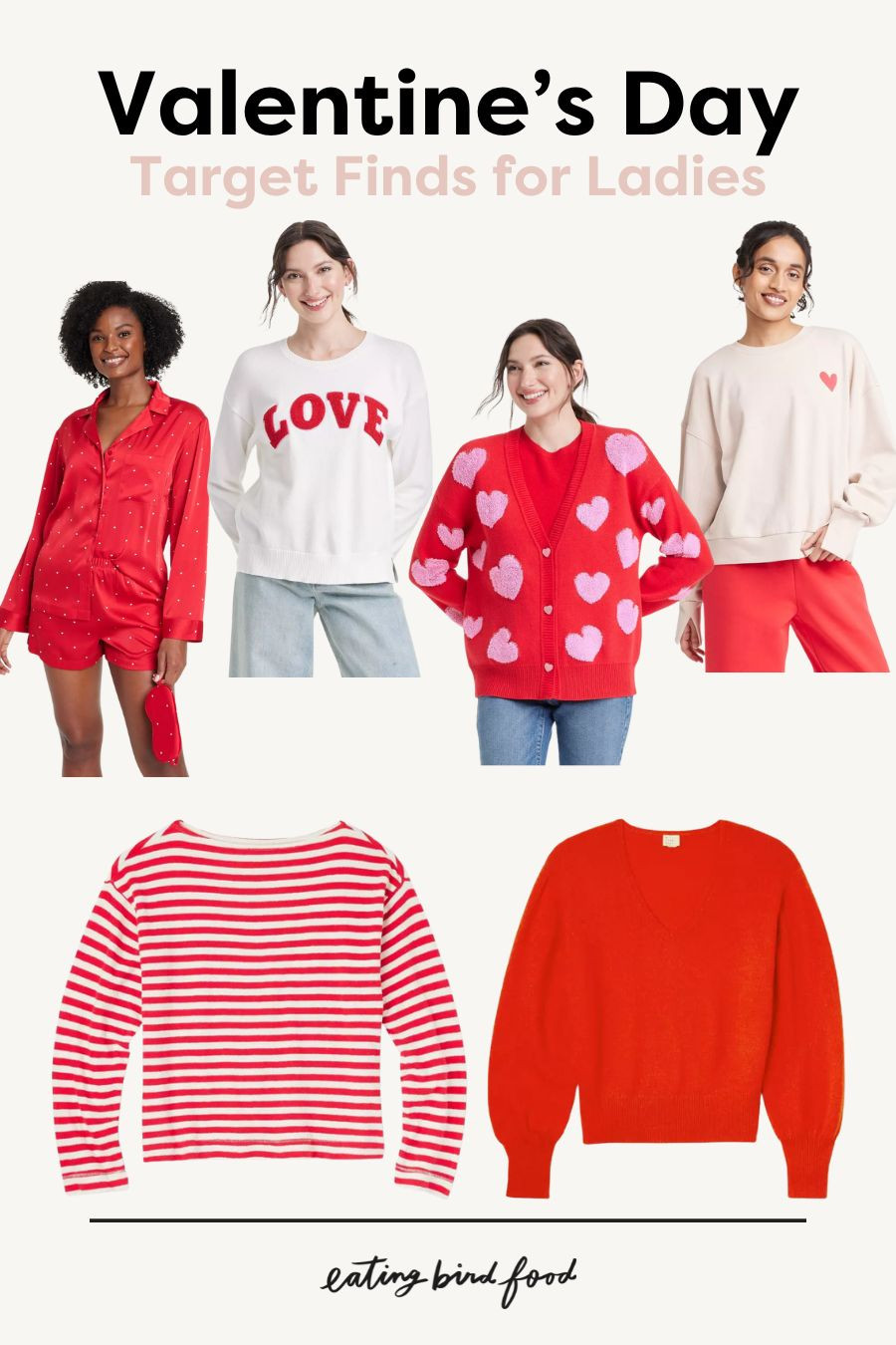 Ready to celebrate Valentine’s Day in style? These Target finds for ladies are perfect for date night, Galentine’s, or a cozy day at home. ❤️ Affordable, festive, and chic!
Target, women’s fashion, Valentine’s Day, holiday outfits, casual style

#LTKStyleTip #LTKSeasonal #LTKFamily