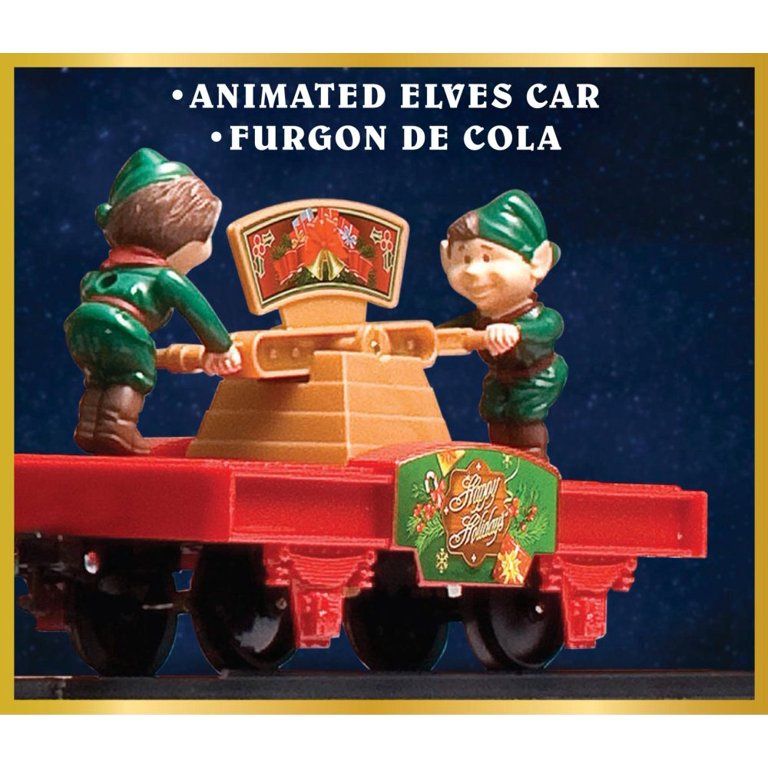Happy Holiday Express (Battery Operated X'mas Train Set With Light & Sound ) | Walmart (US)