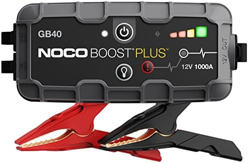 NOCO Boost GB40: 1000A UltraSafe Jump Starter – 12V Lithium Battery Booster Pack, Portable Jump... | Amazon (US)