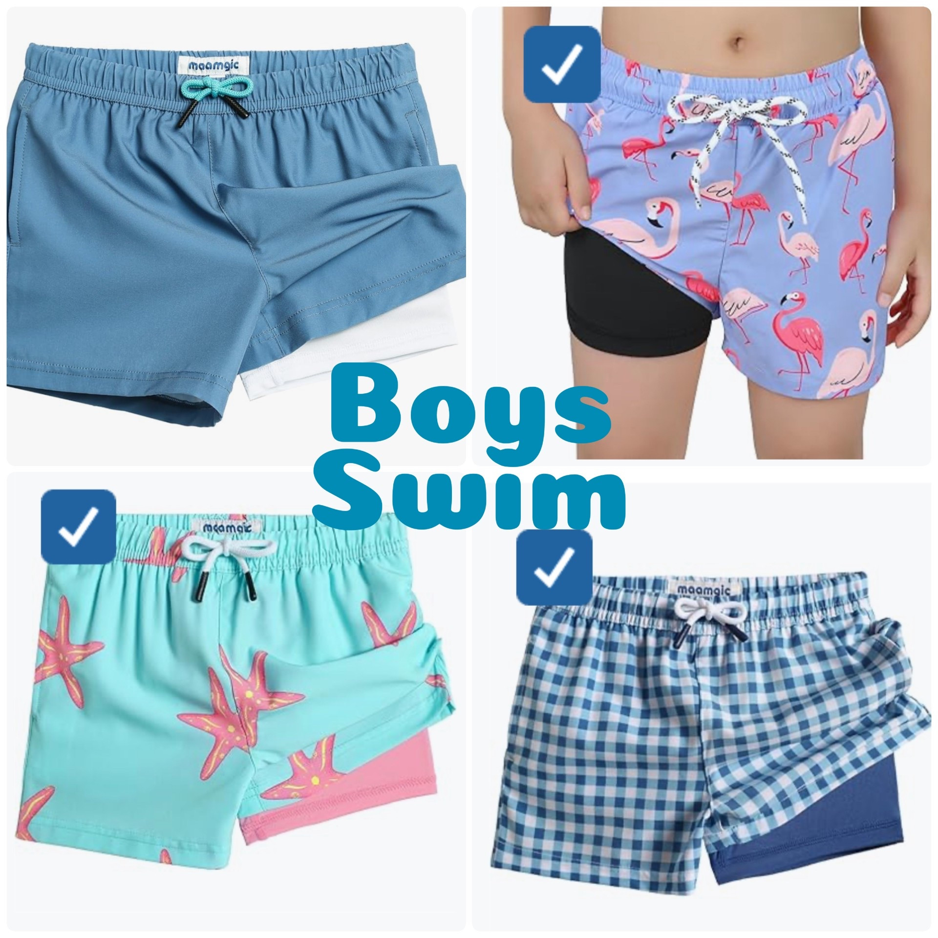 Boys swim wear with compression shorts 
Great for Easter baskets and currently all on sale! 

#LTKActive #LTKSaleAlert #LTKFamily