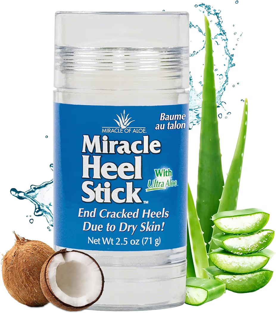 Heel Balm for Dry Cracked Feet - Miracle Heel Stick for Cracked Heel Repair - Heel Balm Stick for... | Amazon (US)
