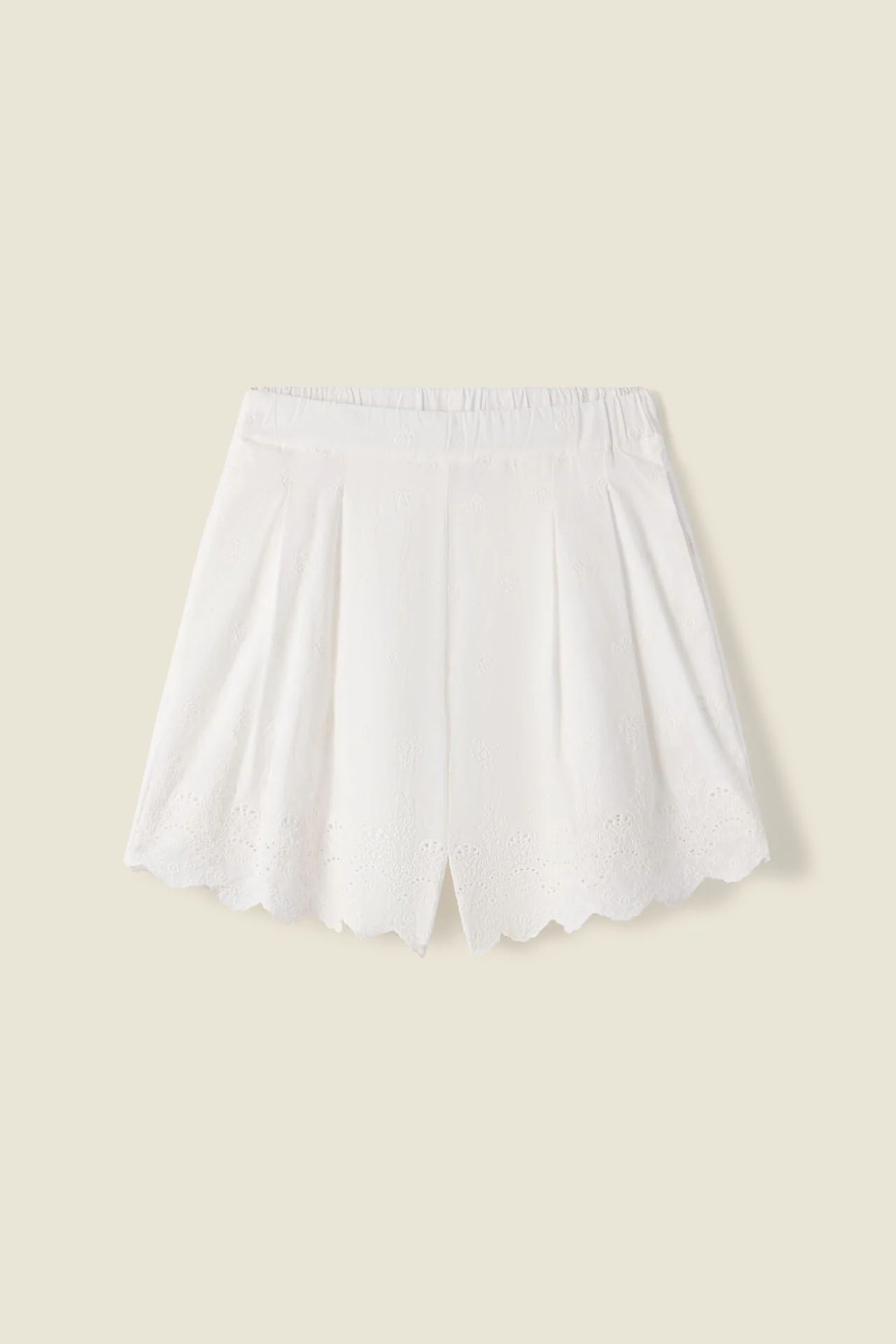 Everett Short Broderie Anglaise | TROVATA