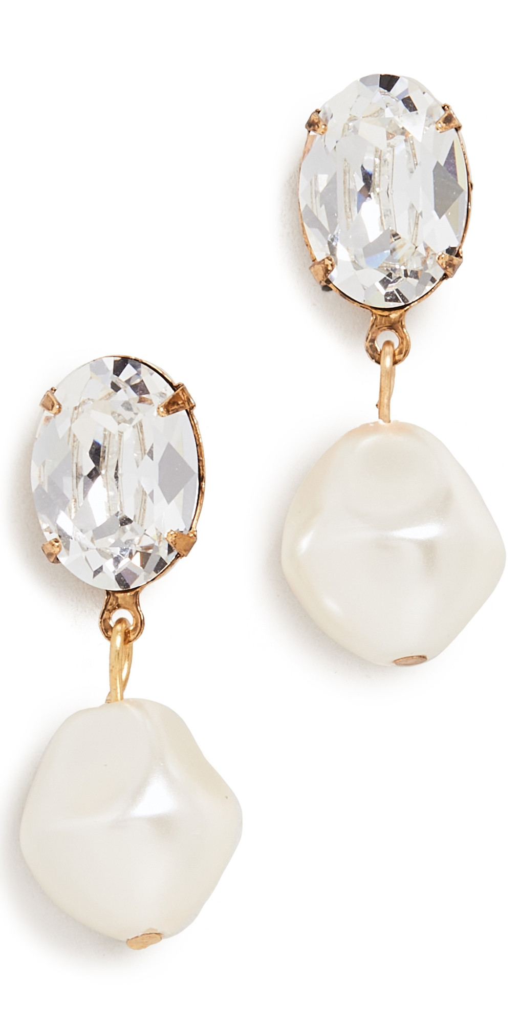 Jennifer Behr Tunis Earring Diamond One Size | Shopbop