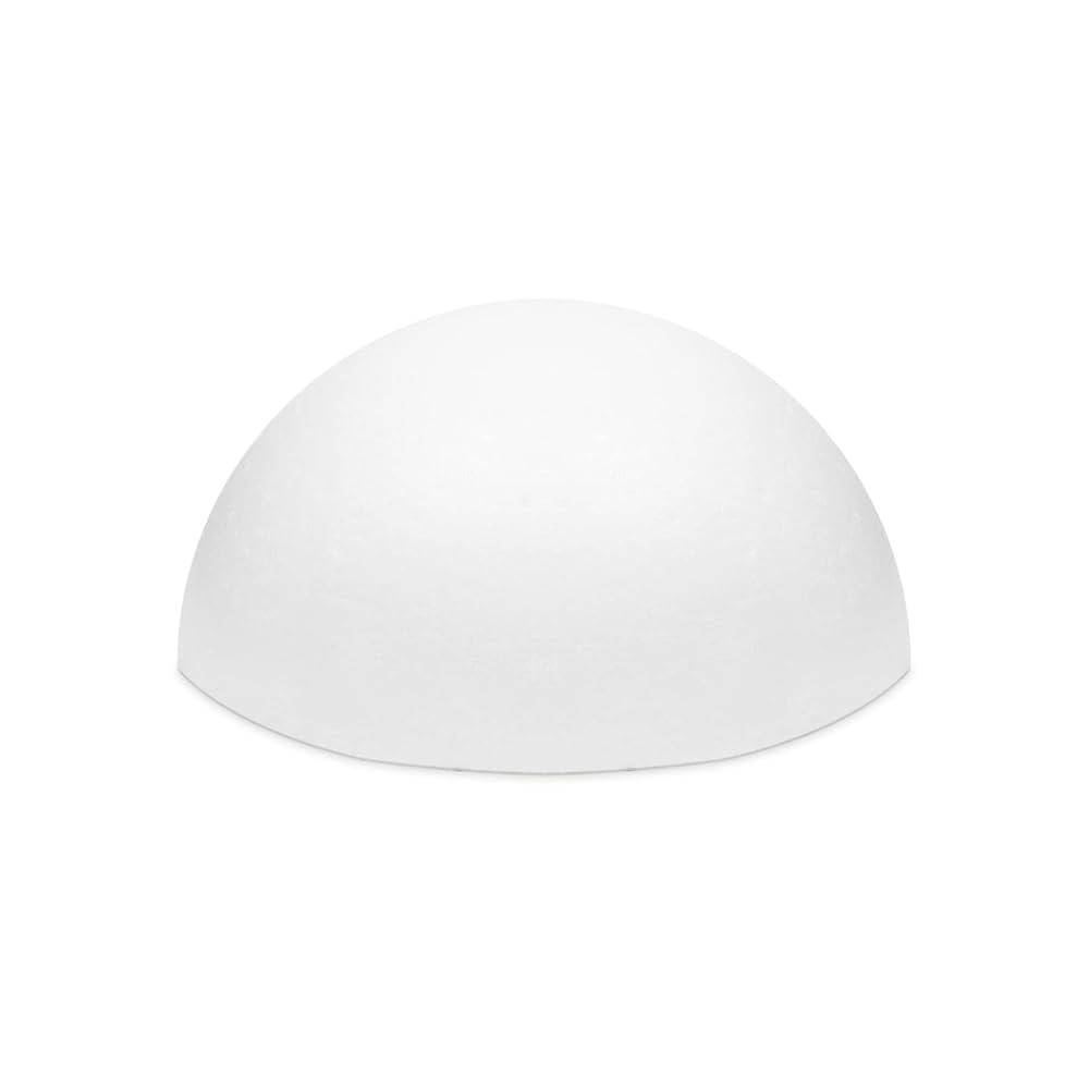Juvale Half Sphere Foam Ball - Versatile DIY Craft Supply - Easy Customization of Foam Balls for ... | Amazon (US)