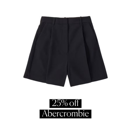 25% off Abercrombie #shorts #blackshorts #sale 

#LTKsalealert #LTKSale
