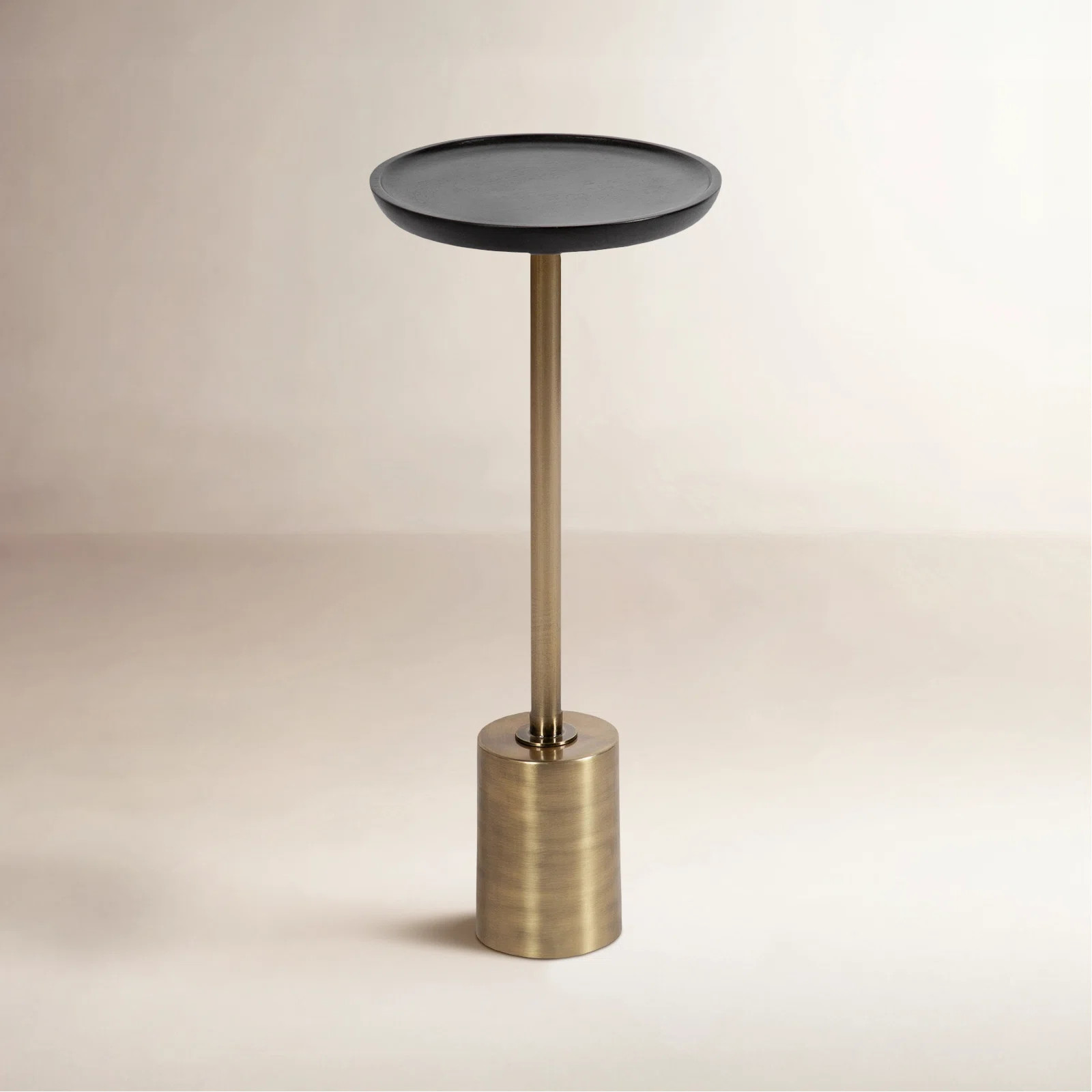 Hokku Designs Armengol Solid Wood Pedestal End Table & Reviews | AllModern | AllModern