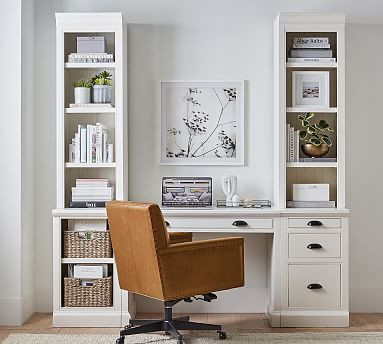 Aubrey Writing Desk with Storage  (78") | Pottery Barn (US)