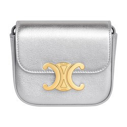 Mini Triomphe in laminated calfskin - CELINE | 24S (APAC/EU)