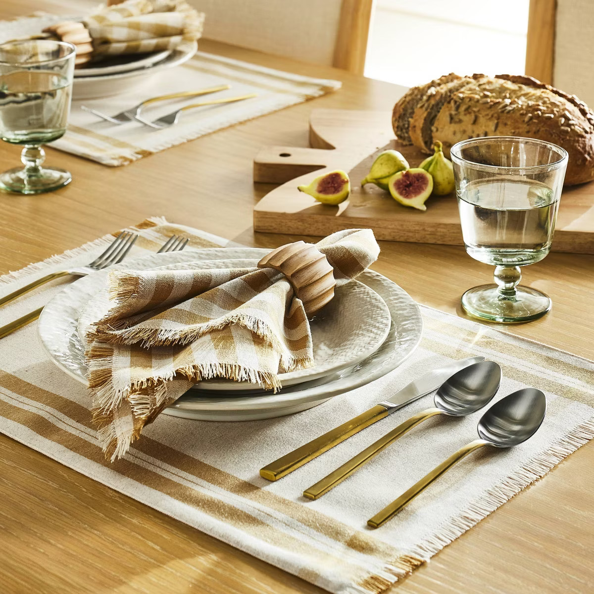 Two-Tone Kitchen Flatware Set Gold - Threshold™ designed with Studio McGee | Target