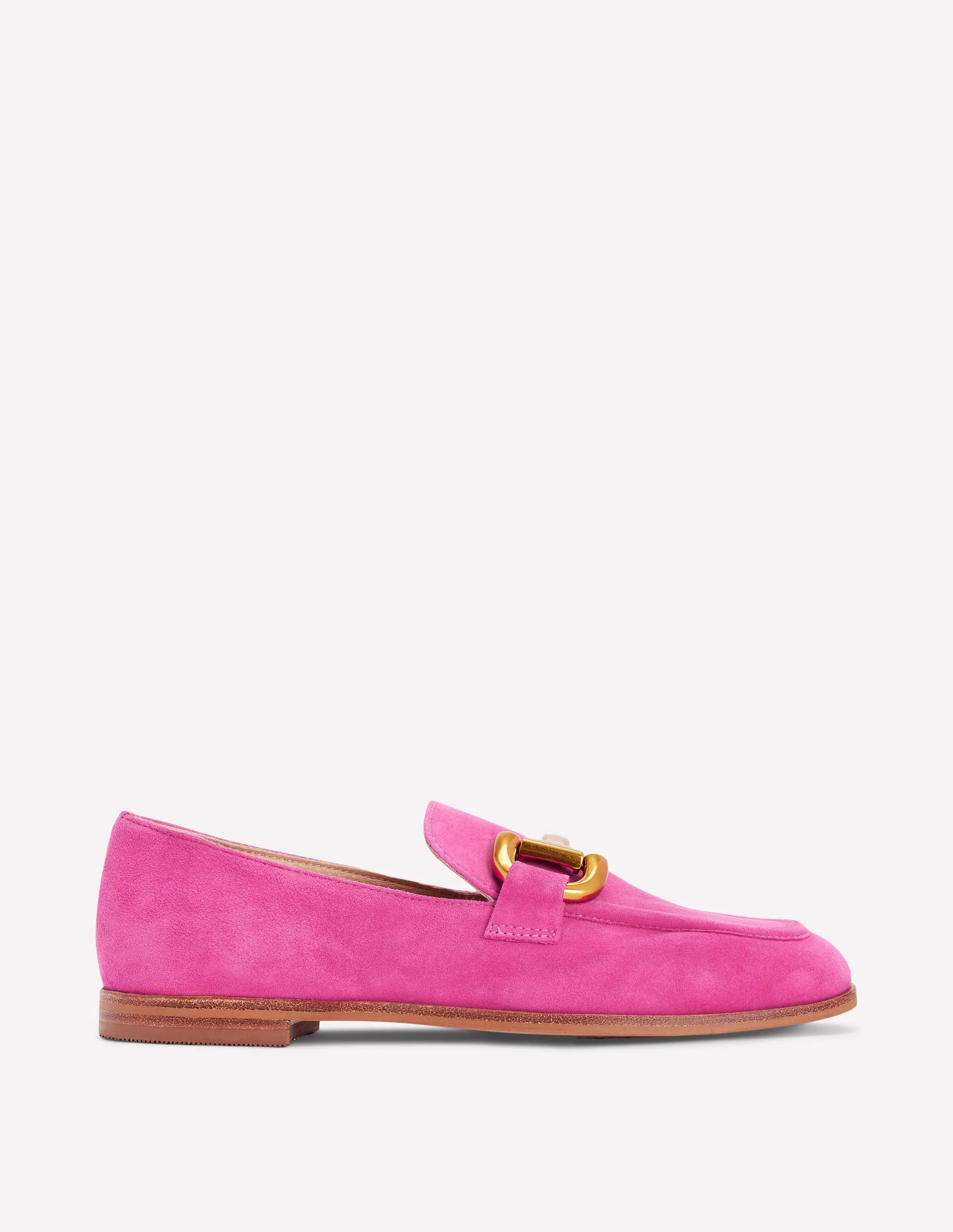 Iris Snaffle Loafers-Pink Peony | Boden UK