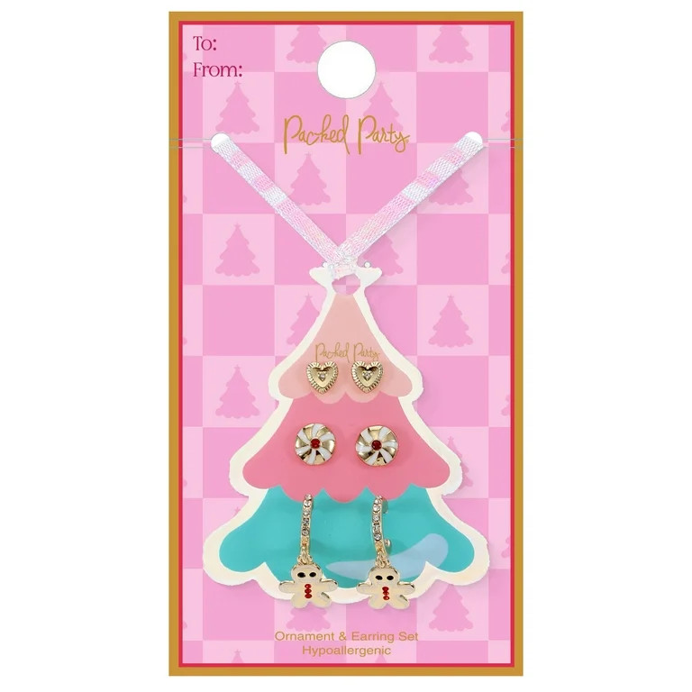 Packed Party Earring Set with Tree Ornament | Walmart (US)
