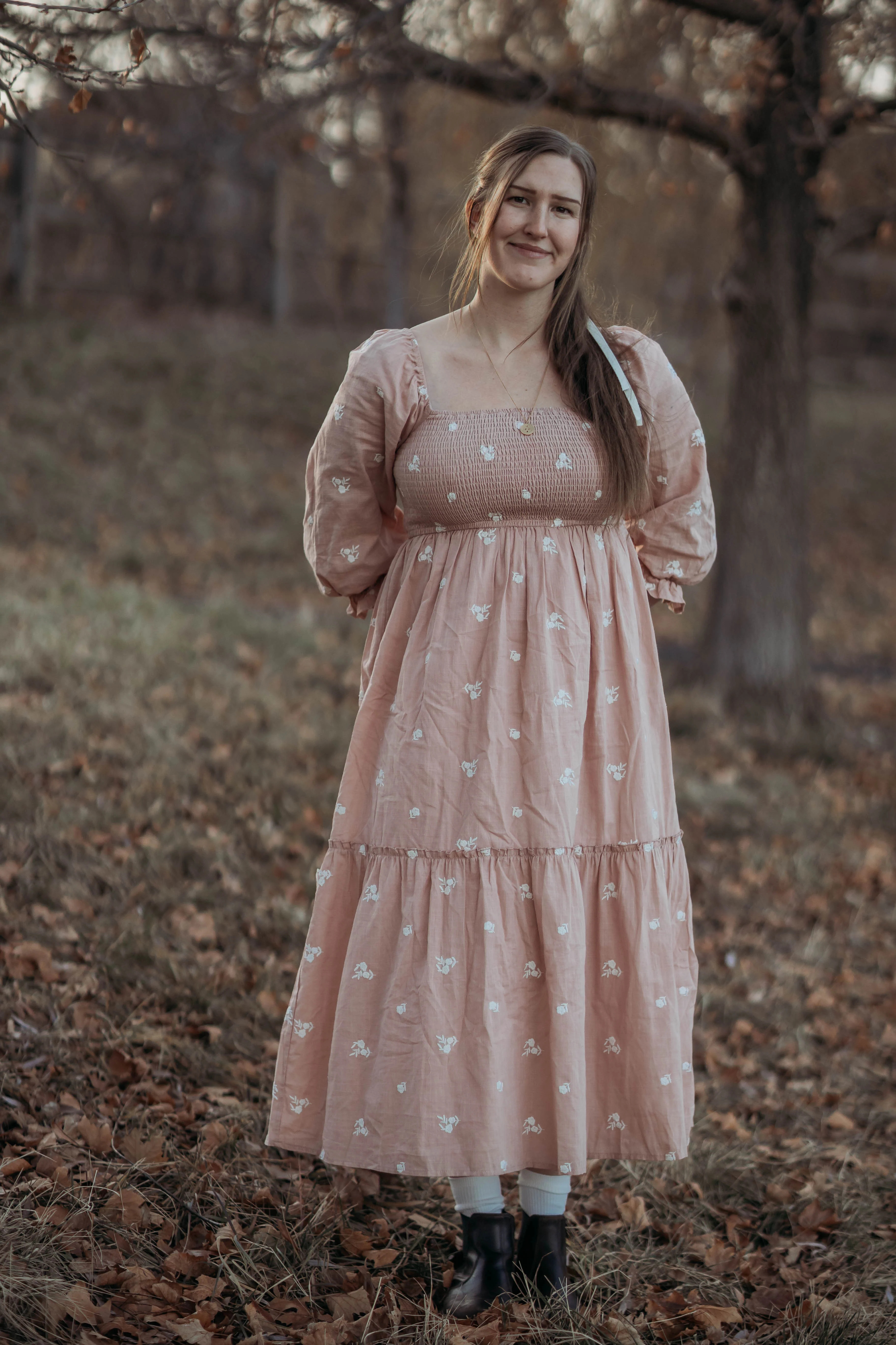 Georgiana dress--dusty rose | Shop Dahl