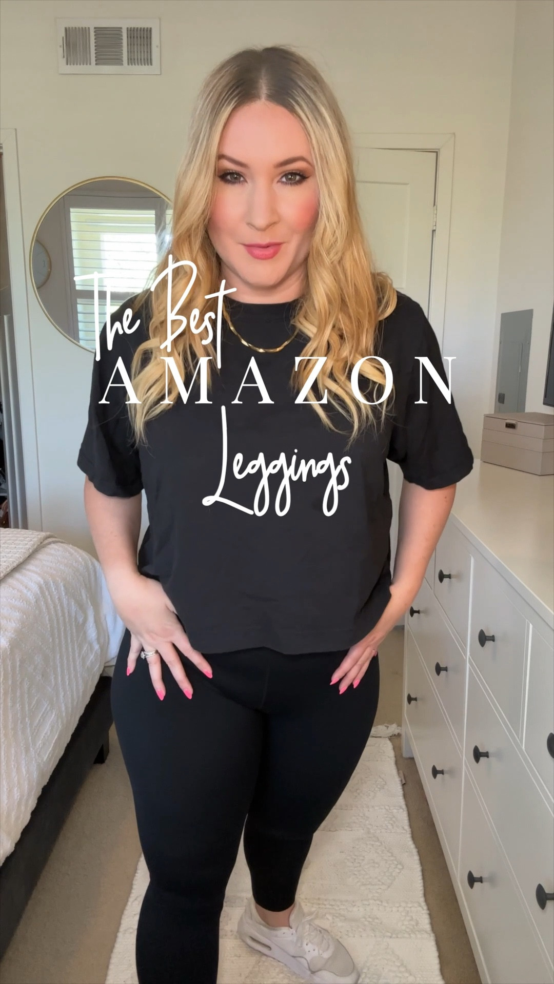 The BEST Amazon leggings! The Sunzel leggings are the perfect workout leggings. They are high waisted leggings with a 7/8 length. So soft and comfortable! 

#LTKFind #LTKFitness #LTKunder50