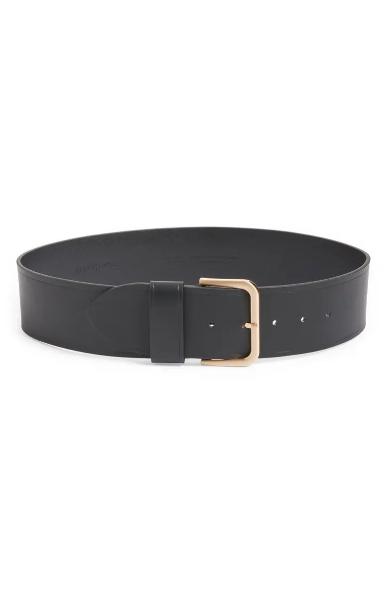 Mara Wide Faux Leather Belt | Nordstrom