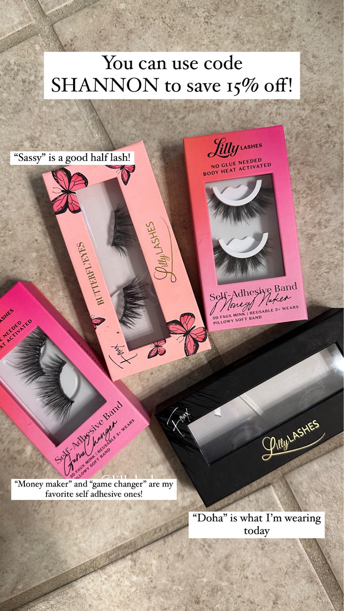 My favorite lashes! Use code SHANNON15 to save 15% off! 

#LTKFindsUnder100 #LTKBeauty #LTKSeasonal