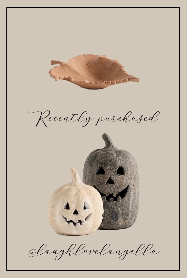 Recently purchased items; Pottery Barnn

#LTKSeasonal #LTKHome