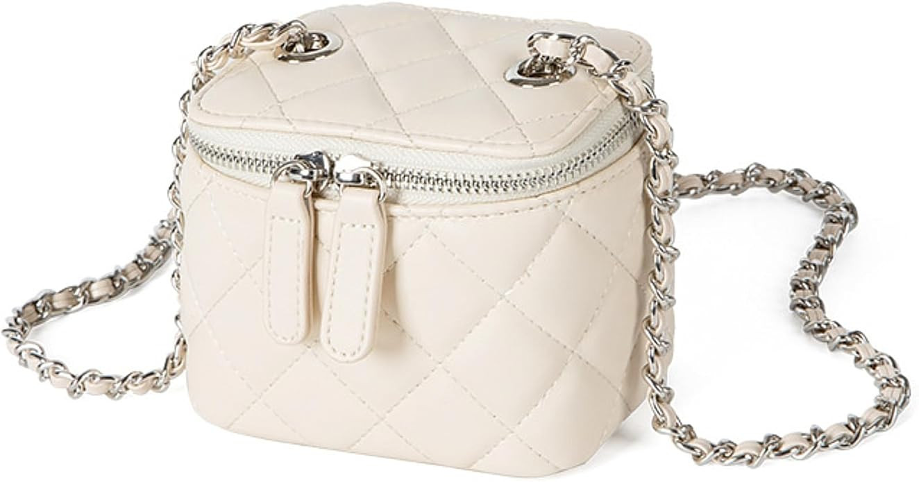 Mini Denim Crossbody Bags for Women Small Vintage Square Box Purse Boho Cross Body Handbags with ... | Amazon (US)