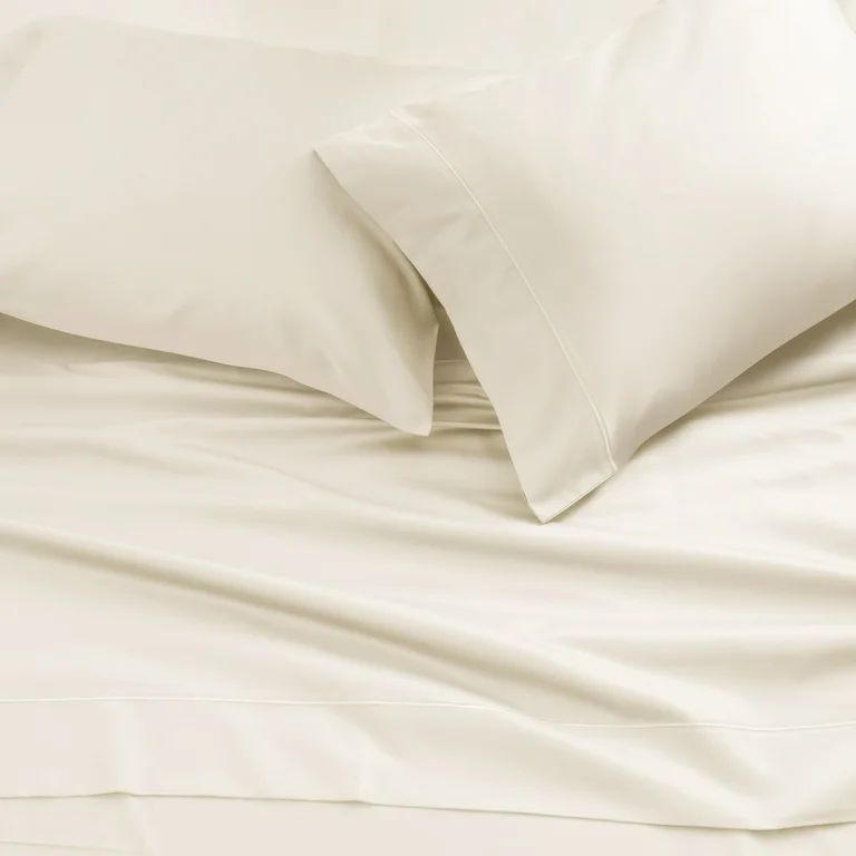 Better Homes & Gardens 400 Thread Count Hygro Cotton Bed Sheet Set, King, Vanilla Dream | Walmart (US)