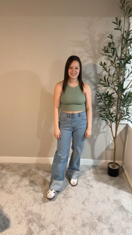 These tank tops from PUMIEY are so soft and cute! I love the cropped length and they come in a bunch of different colors. Wearing my true size medium here.

#LTKVideo #LTKfindsunder50 #LTKstyletip