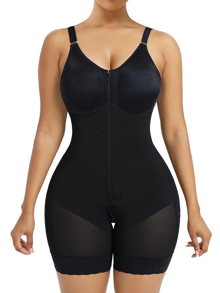 YIANNA Fajas Colombianas Postpartum Shapewear for Women Tummy Control Butt Lifter Body Shaper wit... | Amazon (US)