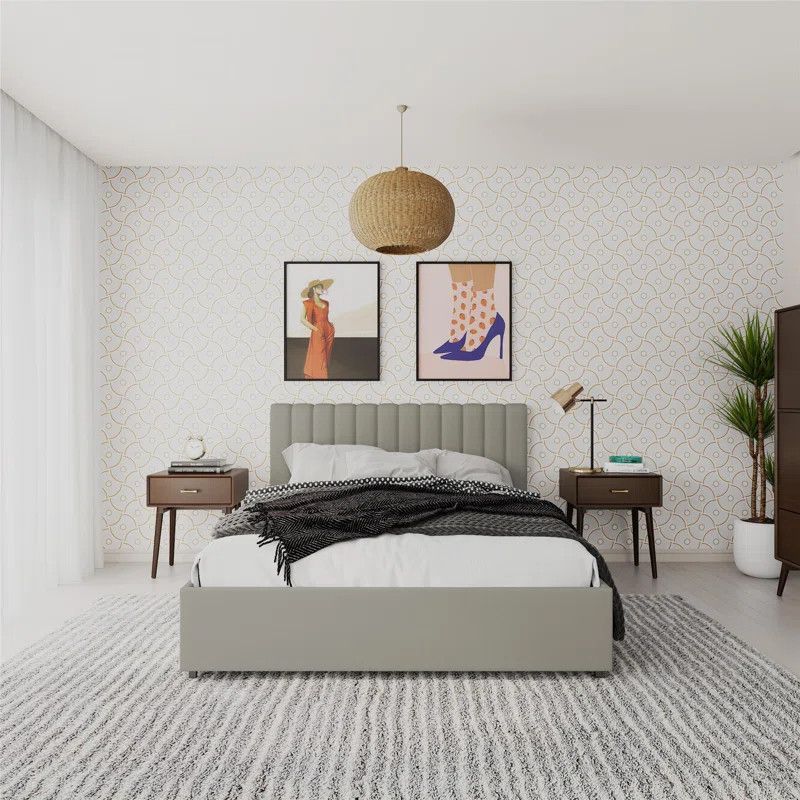 Brittany Upholstered Storage Bed | Wayfair North America