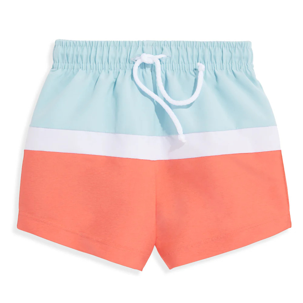Colorblock Bayshore Swim Trunk | bella bliss 