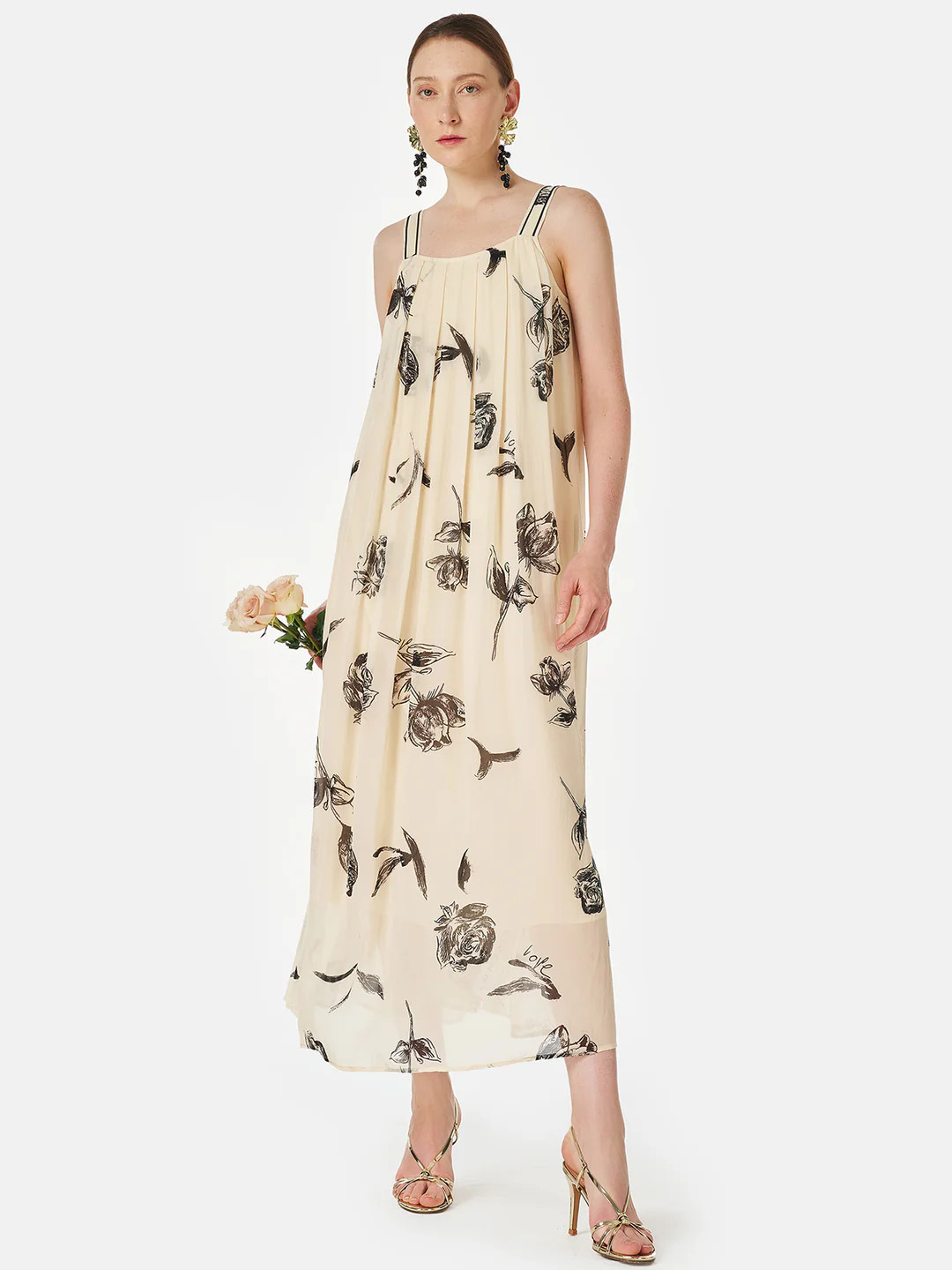 Custom Hand-Painted Rose Dress | Richradiqs