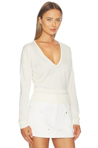 Silk Cashmere V Neck Sweater
                    
                    RENGGLI | Revolve Clothing (Global)
