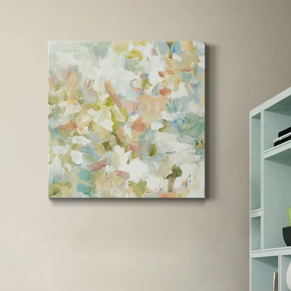 Floral Blush I - Wrapped Canvas Print | Wayfair North America