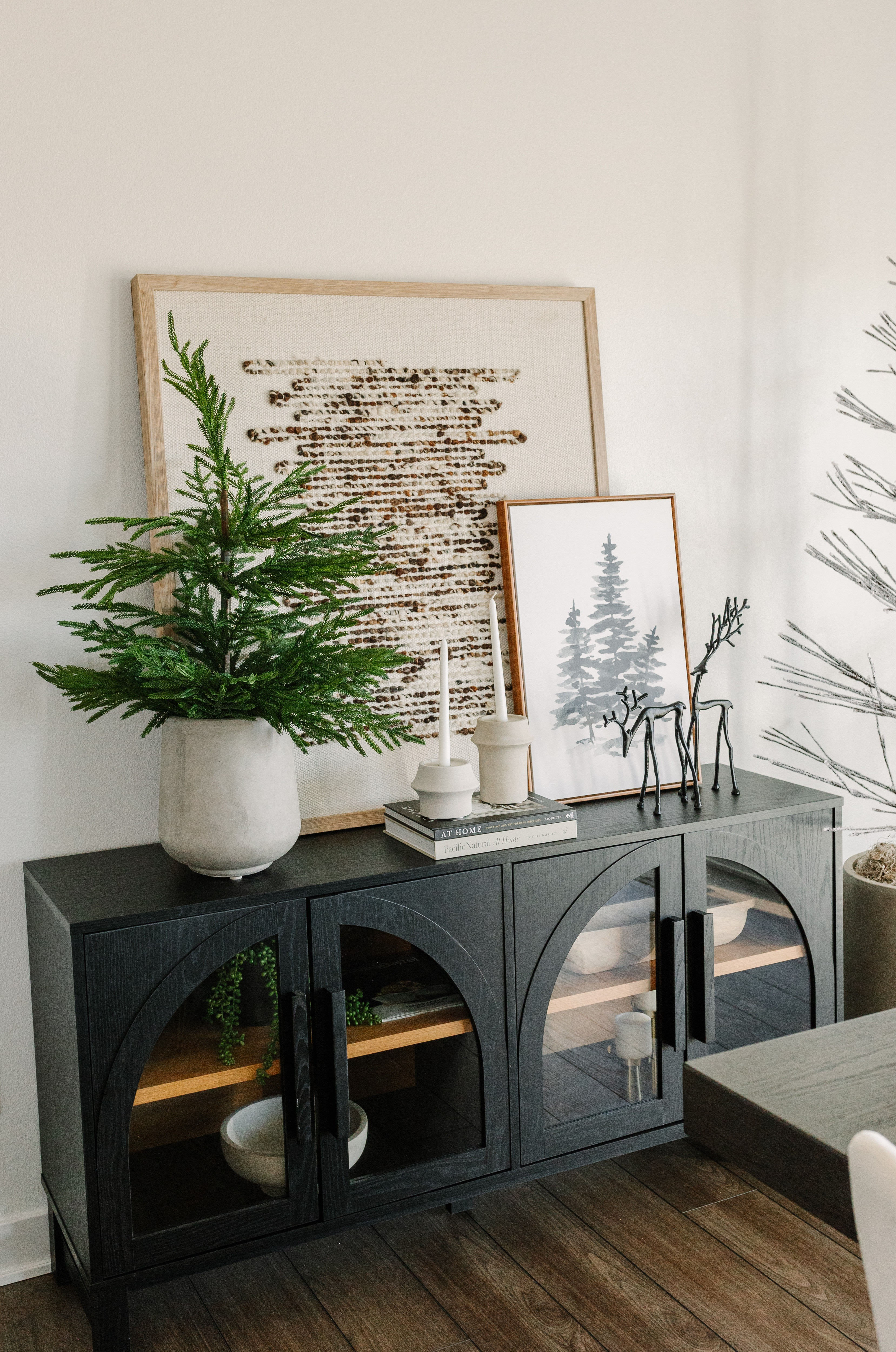 My cabinet styled with Christmas decor—cozy, festive, and full of seasonal charm 🎄✨ Comment CABINET or shop below in the comments 🔗👇🏻 

 

#LTKHoliday #LTKHome