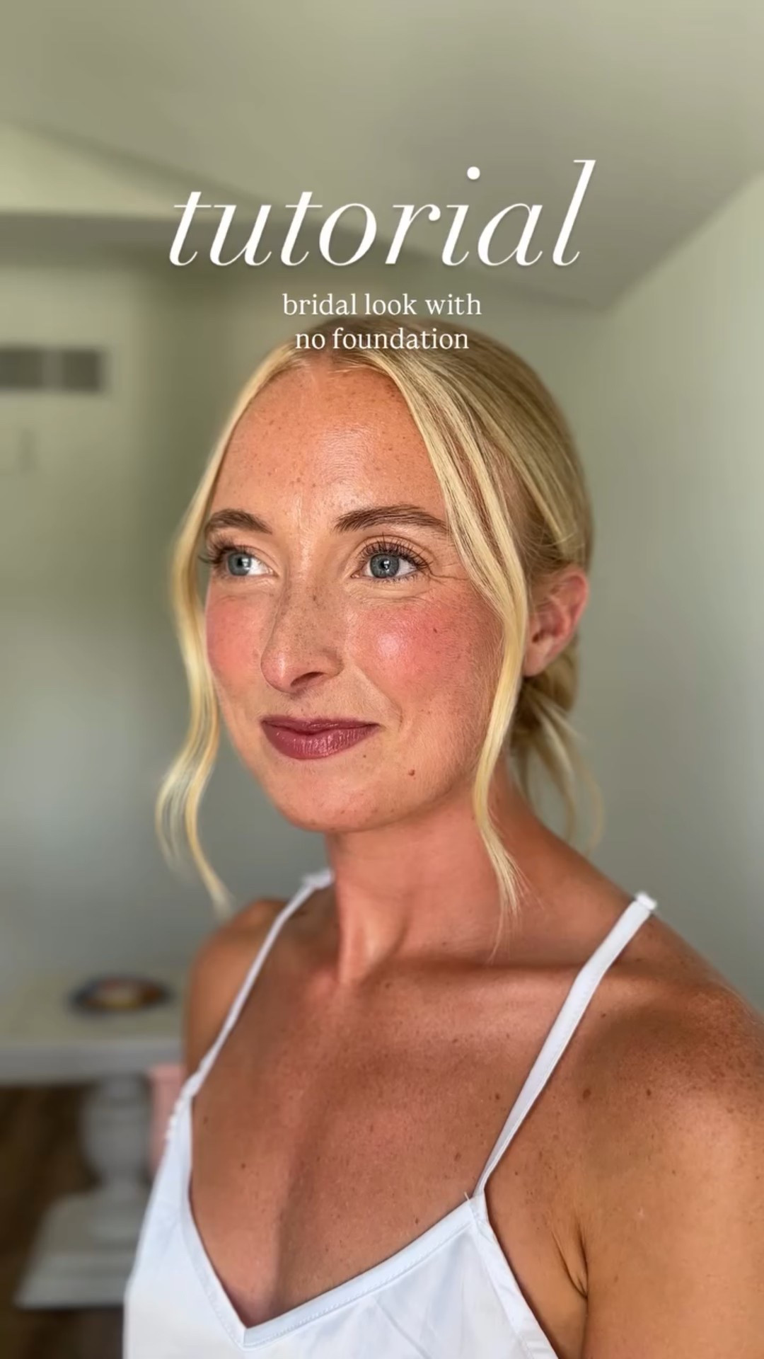 This is one of the most requested looks from my brides and I can tell you we’ll be seeing more like it in 2026. 

See more inside my “BRIDES” highlight 💋 Save it to your wedding board & send it to a bride who needs inspo!

Products featured ✨
@bkbeauty 109 mini contour brush, Angie hot and flashy concealer brush
@milanicosmetics color statement lip liner in nude
@colourpopcosmetics so juicy gloss balm in vacay mode
@hourglasscosmetics liquid blush, ambient lighting palette, vanish concealer, instant extensions mascara, translucent setting powder, brushes
@rarebeauty liquid blush in Hope
@elfcosmetics brow lift
@sennacosmetics brow book
@darkswanofdenmark secret individual lashes 
@onesize powder melt setting spray 
@innisfreeusa aloe energy mask
@laneige_us toner moisturizer spray
@soniarosellibeauty gommage peeling gel 

no foundation makeup look 
no foundation bridal look 
no foundation makeup tutorial 
skin focused makeup 
natural makeup tutorial
bridal makeup tutorial
glowy makeup tutorial
bridal makeup look
natural makeup look
bridal makeup artist
natural makeup inspo
ethereal makeup look

#nofoundation #nofoundationmakeup #nofoundationmakeuplook 
#nofoundationbridalmakeup 
#glowymakeup 
#skinfocusedmakeup 
#skingoals #ltk
#nomakeupmakeup 
#cleangirlmakeup 
#bridalmakeuplook

#LTKWedding #LTKStyleTip #LTKBeauty