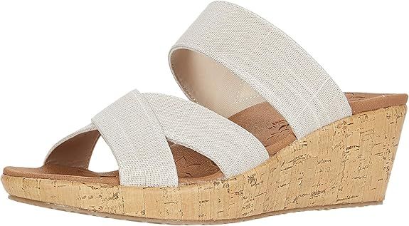 Skechers Cali Women's Rumble On - Camp Glam Wedge Sandal | Amazon (US)