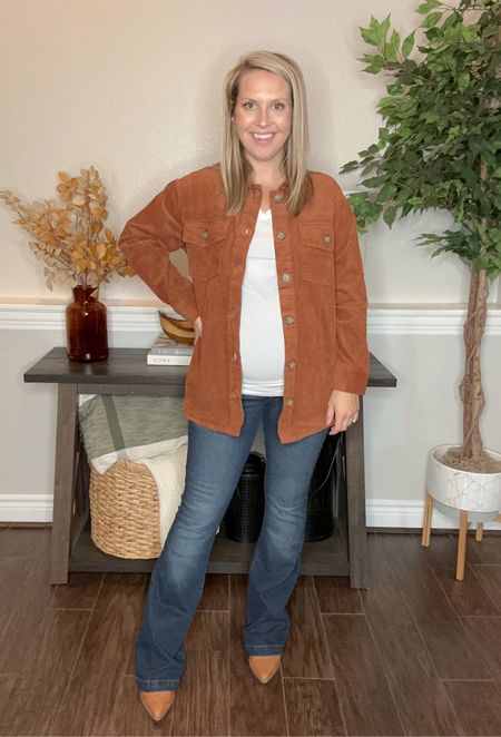 Fun new fall look from Walmart that is super affordable—it’s all under $28!! I’m 23 weeks pregnant and wearing my pre-pregnancy size in everything. 

Fall outfit, work outfit, teacher outfit, fall dress, shacket, Walmart, Walmart style 

#LTKbump #LTKFind #LTKstyletip
