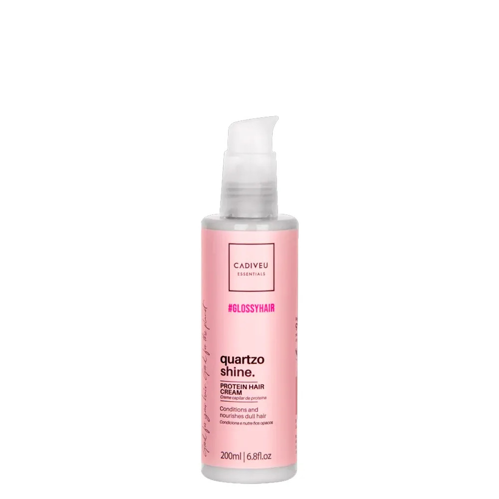 Proteína de Brilho Cadiveu Essentials Quartzo Shine 200 ml - AMOBELEZA - Produtos para Cabelo, P... | Amobeleza (BR)